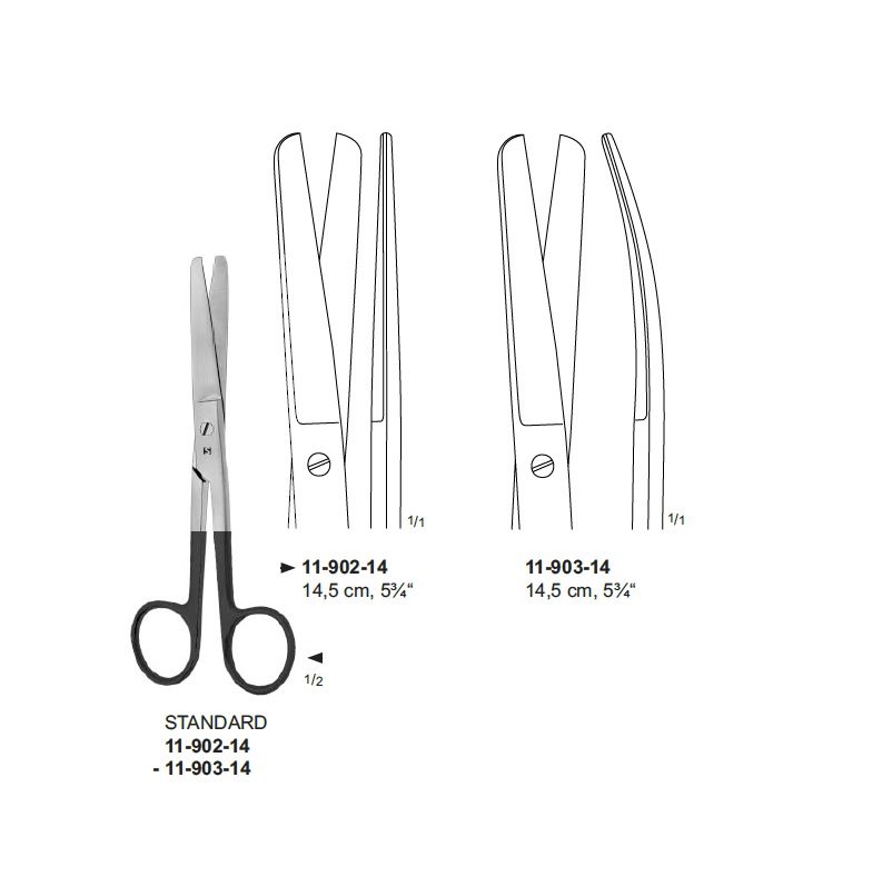 Standard Supercut Surgical Scissors 11-902 – Kapa Care