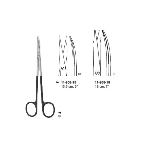 Jaeson Reynolds Supercut Delicate Dissecting and Tendon Scissors 11-958 ...