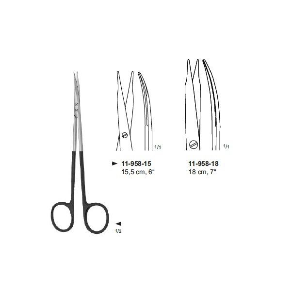 Jaeson Reynolds Supercut Delicate Dissecting and Tendon Scissors 11-958 ...