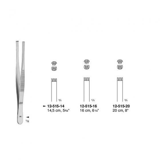 Curtis Tissue Forceps 12-520 – Kapa Care