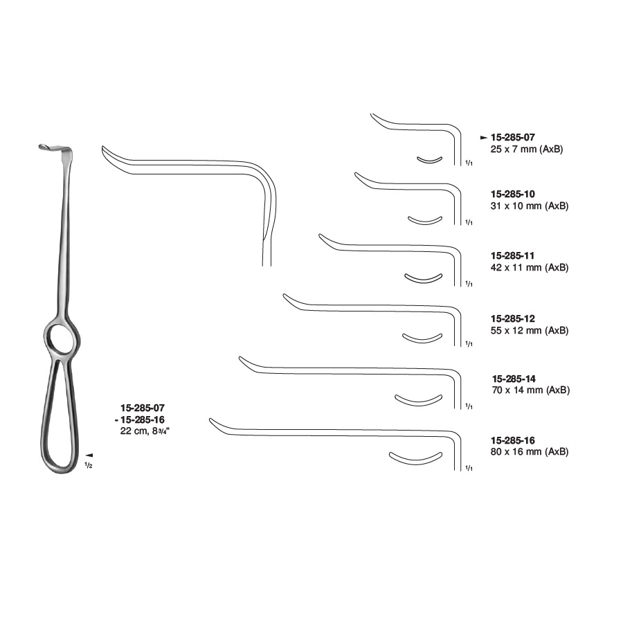 Obwegeser Retractors 15-285 – Kapa Care